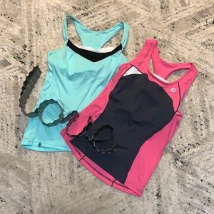 Bundle of cycling tanks- Cannondale & Specialized